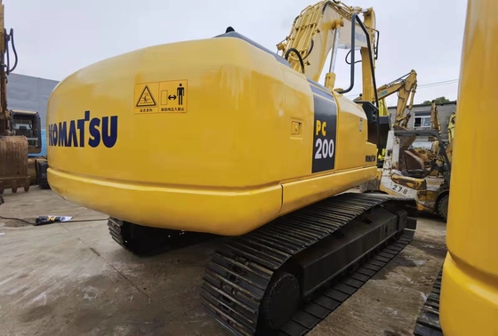 20 toneladas de esteira rolante hidráulica usaram a cubeta PC200 da máquina escavadora 0.8m3 de KOMATSU - 7